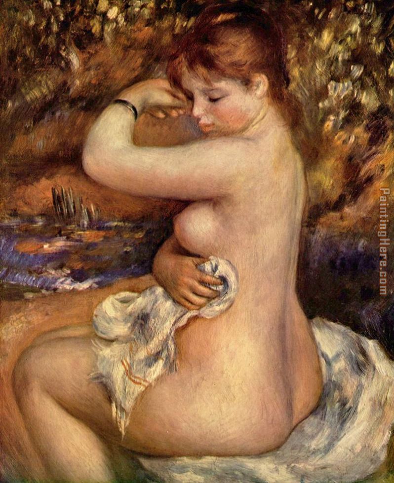 After The Bath 1888 painting - Pierre Auguste Renoir After The Bath 1888 art painting After The Bath 1888 painting - Pierre Auguste Renoir After The Bath 1888 art painting